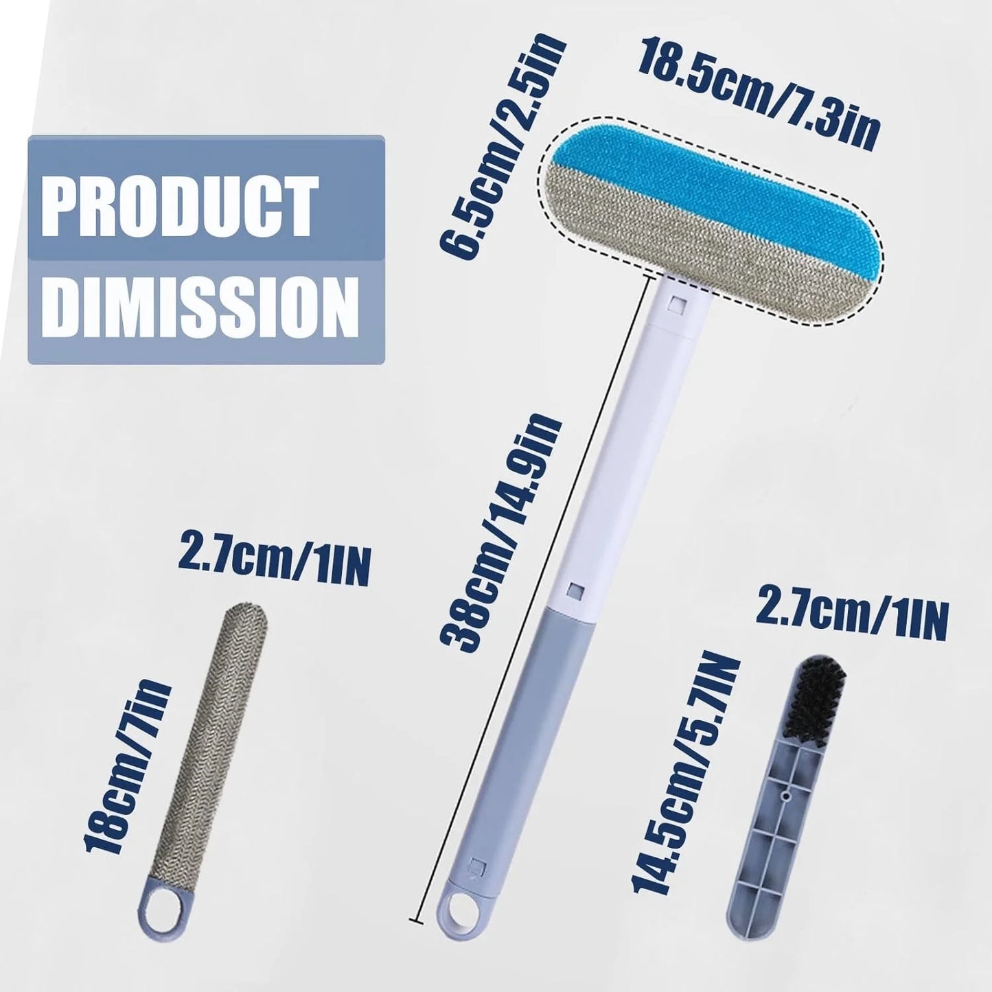 Pet Hair Remover, Reusable Cat and Dog Hair Remover & Lint Brush Roller